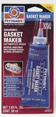 Permatex - 50ml Anaerobic Gasket Maker - -65 to 300°F, Red, Comes in Tube - Benchmark Tooling