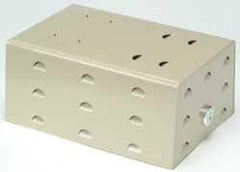 White-Rodgers - Metal Solid Base, Thermostat Guard - 7-1/8" Inside Width x 3-1/4" Inside Depth x 4-5/8" Inside Height - Benchmark Tooling