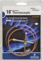 White-Rodgers - 18" Lead Length Universal Replacement HVAC Thermocouple - Universal Connection - Benchmark Tooling