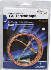 White-Rodgers - 72" Lead Length Universal Replacement HVAC Thermocouple - Universal Connection - Benchmark Tooling