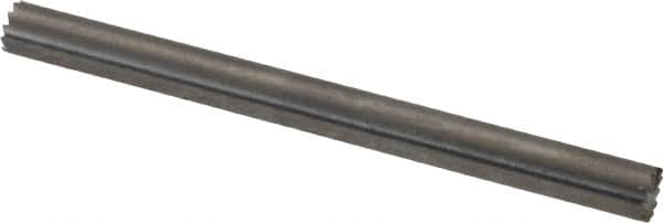 SGS Pro - 1/8" Cut Diam, 1/8" Shank Diam, Cylinder with End Cut Head Single Cut Burr - Carbide, End Cut End - Benchmark Tooling