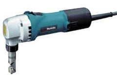 Makita - Power Nibblers Type of Power: Electric Cutting Capacity (Gauge): 10 (Aluminum); 16 (Mild Steel); 18 (Stainless Steel) - Benchmark Tooling