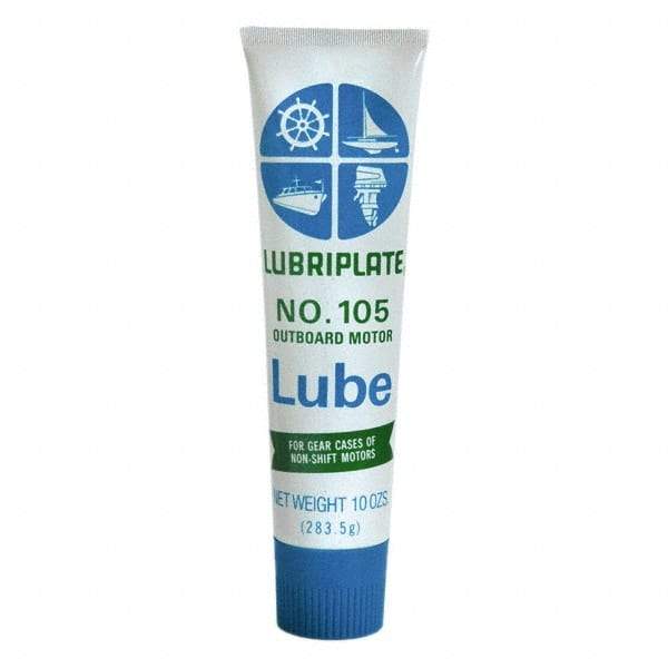 Lubriplate - 10 oz Tube Calcium General Purpose Grease - Off White, 150°F Max Temp, NLGIG 0, - Benchmark Tooling