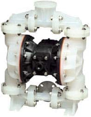 SandPIPER - 1" NPT, Nonmetallic, Air Operated Diaphragm Pump - Santoprene Diaphragm, Polypropylene Housing - Benchmark Tooling