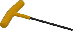 Bondhus - 9/64" Hex, T-Handle Cushion Grip, Hex Key - 4-29/32" OAL, Protanium High Torque Steel, Inch System of Measurement - Benchmark Tooling