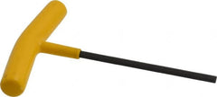 Bondhus - 3/16" Hex, T-Handle Cushion Grip, Hex Key - 5-39/64" OAL, Protanium High Torque Steel, Inch System of Measurement - Benchmark Tooling