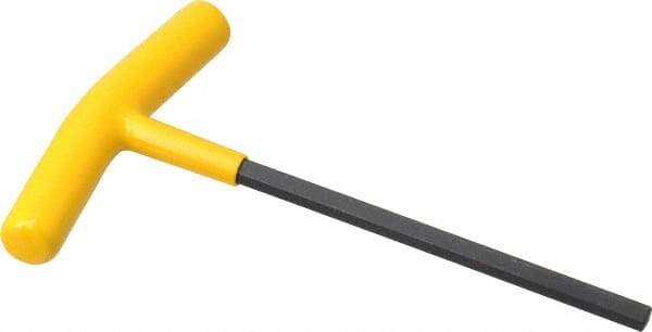 Bondhus - 1/4" Hex, T-Handle Cushion Grip, Hex Key - 6-13/32" OAL, Protanium High Torque Steel, Inch System of Measurement - Benchmark Tooling