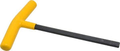 Bondhus - 3/8" Hex, T-Handle Cushion Grip, Hex Key - 8-5/16" OAL, Protanium High Torque Steel, Inch System of Measurement - Benchmark Tooling