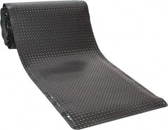 Wearwell - 30' Long x 3' Wide, Dry Environment, Anti-Fatigue Matting - Black, Vinyl with Nitrile Blend Base, Beveled on 4 Sides - Benchmark Tooling