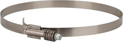 IDEAL TRIDON - Steel Auto-Adjustable Worm Drive Clamp - 5/8" Wide x 5/8" Thick, 8-1/4" Hose, 8-1/4 to 9-1/8" Diam - Benchmark Tooling