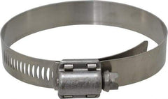 IDEAL TRIDON - SAE Size 48, 2-9/16 to 3-1/2" Diam, Stainless Steel MS Series MIL-Spec Worm Drive Clamp - 1/2" Wide, Material Grade 300 SERIES, Series MS Mil Spec - Benchmark Tooling