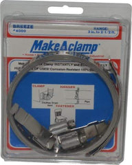 Made in USA - 2" Diam, Hose Clamp Kit - Benchmark Tooling