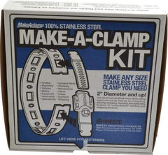 Made in USA - 2" Diam, Hose Clamp Kit - Benchmark Tooling