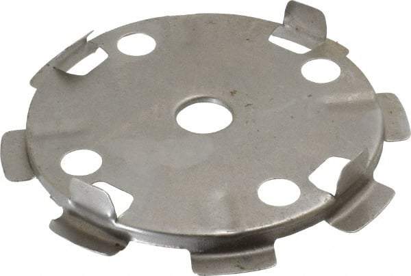 Divine Brothers - Buffing Wheel Center Plate - 3/4" ID x 5" OD, 5" Buff Center Diam - Benchmark Tooling