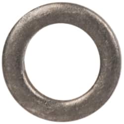 Made in USA - #0 Screw, Grade 300 Stainless Steel Standard Flat Washer - 0.063" ID x 0.099" OD, 0.016" Thick, Passivated Finish, Meets Military Specifications - Benchmark Tooling