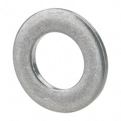 Made in USA - #3L Screw, Grade 300 Stainless Steel Standard Flat Washer - 0.102" ID x 0.18" OD, 0.016" Thick, Passivated Finish, Meets Military Specifications - Benchmark Tooling
