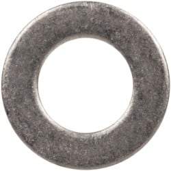 Made in USA - #4L Screw, Grade 300 Stainless Steel Standard Flat Washer - 0.115" ID x 0.209" OD, 0.016" Thick, Passivated Finish, Meets Military Specifications - Benchmark Tooling