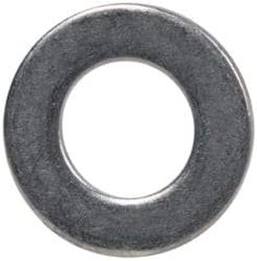 Made in USA - #6L Screw, Grade 300 Stainless Steel Standard Flat Washer - 0.143" ID x 0.267" OD, 0.016" Thick, Passivated Finish, Meets Military Specifications - Benchmark Tooling