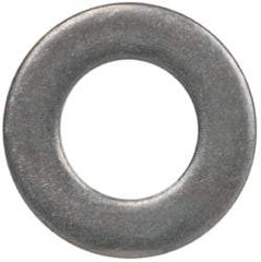 Made in USA - #6L Screw, Grade 300 Stainless Steel Standard Flat Washer - 0.143" ID x 0.267" OD, 0.032" Thick, Passivated Finish, Meets Military Specifications - Benchmark Tooling