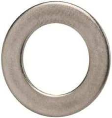 Made in USA - 3/8" Screw, Grade AN960 Stainless Steel Standard Flat Washer - 0.39" ID x 5/8" OD, 0.032" Thick, Passivated Finish, Meets Military Specifications - Benchmark Tooling