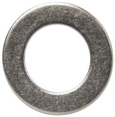 Made in USA - 7/16" Screw, Grade AN960 Stainless Steel Standard Flat Washer - 0.453" ID x 3/4" OD, 0.032" Thick, Passivated Finish, Meets Military Specifications - Benchmark Tooling