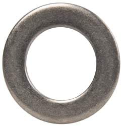 Made in USA - 7/16" Screw, Grade AN960 Stainless Steel Standard Flat Washer - 0.453" ID x 3/4" OD, 0.063" Thick, Passivated Finish, Meets Military Specifications - Benchmark Tooling