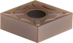 Sumitomo - CNMG431 EFA Grade T3000Z Cermet Turning Insert - TiN/AlN Finish, 80° Diamond, 1/2" Inscr Circle, 3/16" Thick, 1/64" Corner Radius - Benchmark Tooling