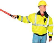OccuNomix - Size 3XL General Purpose & High Visibility Jacket - Yellow, Polyester, Zipper, Snaps Closure, 49 to 52" Chest - Benchmark Tooling