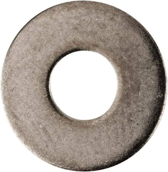 Made in USA - #4L Screw, Grade AN960 Stainless Steel Standard Flat Washer - 1/8" ID x 0.312" OD, 0.016" Thick, Passivated Finish, Meets Military Specifications - Benchmark Tooling