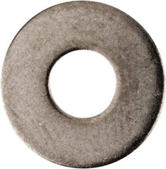 Made in USA - #4L Screw, Grade AN960 Stainless Steel Standard Flat Washer - 1/8" ID x 0.312" OD, 0.016" Thick, Passivated Finish, Meets Military Specifications - Benchmark Tooling