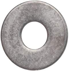 Made in USA - #10L Screw, Grade AN960 Stainless Steel Standard Flat Washer - 0.203" ID x 0.438" OD, 0.032" Thick, Passivated Finish, Meets Military Specifications - Benchmark Tooling