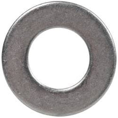 Made in USA - 1/4" Screw, Grade AN960 Stainless Steel Standard Flat Washer - 0.267" ID x 1/2" OD, 0.028" Thick, Passivated Finish, Meets Military Specifications - Benchmark Tooling