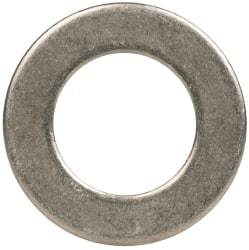 Made in USA - 5/16" Screw, Grade AN960 Stainless Steel Standard Flat Washer - 0.328" ID x 0.562" OD, 0.032" Thick, Passivated Finish, Meets Military Specifications - Benchmark Tooling
