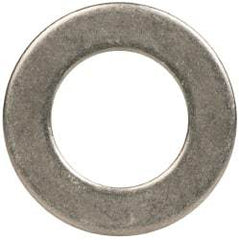 Made in USA - 5/16" Screw, Grade AN960 Stainless Steel Standard Flat Washer - 0.328" ID x 0.562" OD, 0.032" Thick, Passivated Finish, Meets Military Specifications - Benchmark Tooling