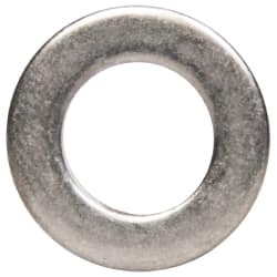 Made in USA - 5/16" Screw, Grade AN960 Stainless Steel Standard Flat Washer - 0.328" ID x 0.562" OD, 0.063" Thick, Passivated Finish, Meets Military Specifications - Benchmark Tooling