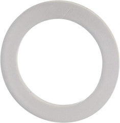 Made in USA - 3/8" Screw, Grade 6/6 Nylon Standard Flat Washer - 7/16" ID x 5/8" OD, 0.031" Thick, Plain Finish - Benchmark Tooling