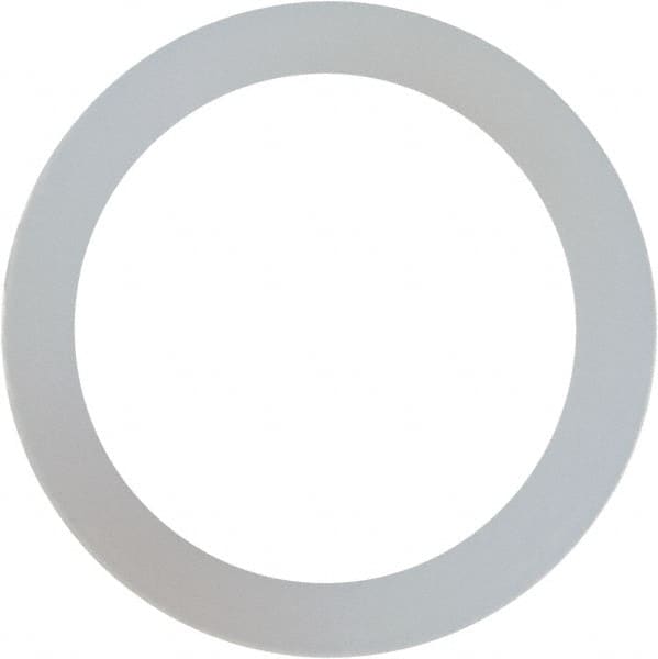 Made in USA - 1/2" Screw, Grade 6/6 Nylon Standard Flat Washer - 1/2" ID x 0.687" OD, 0.031" Thick, Plain Finish - Benchmark Tooling