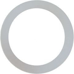 Made in USA - 1/2" Screw, Grade 6/6 Nylon Standard Flat Washer - 1/2" ID x 0.687" OD, 0.031" Thick, Plain Finish - Benchmark Tooling