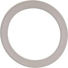 Made in USA - 1/2" Screw, Grade 6/6 Nylon Standard Flat Washer - 9/16" ID x 3/4" OD, 0.031" Thick, Plain Finish - Benchmark Tooling