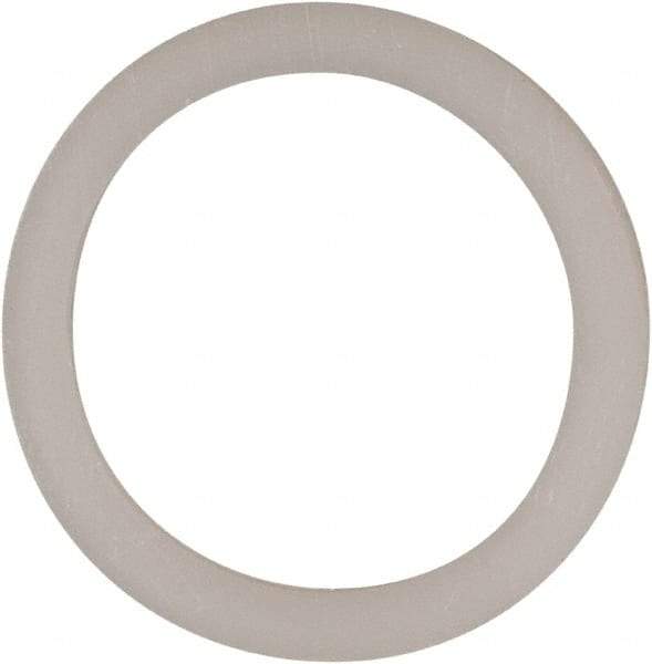 Made in USA - 5/8" Screw, Grade 6/6 Nylon Standard Flat Washer - 5/8" ID x 0.813" OD, 0.062" Thick, Plain Finish - Benchmark Tooling