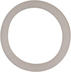 Made in USA - 5/8" Screw, Grade 6/6 Nylon Standard Flat Washer - 5/8" ID x 0.813" OD, 0.062" Thick, Plain Finish - Benchmark Tooling