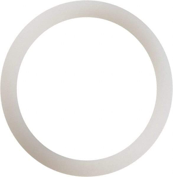 Made in USA - 5/8" Screw, Grade 6/6 Nylon Standard Flat Washer - 21/32" ID x 0.843" OD, 0.062" Thick, Plain Finish - Benchmark Tooling