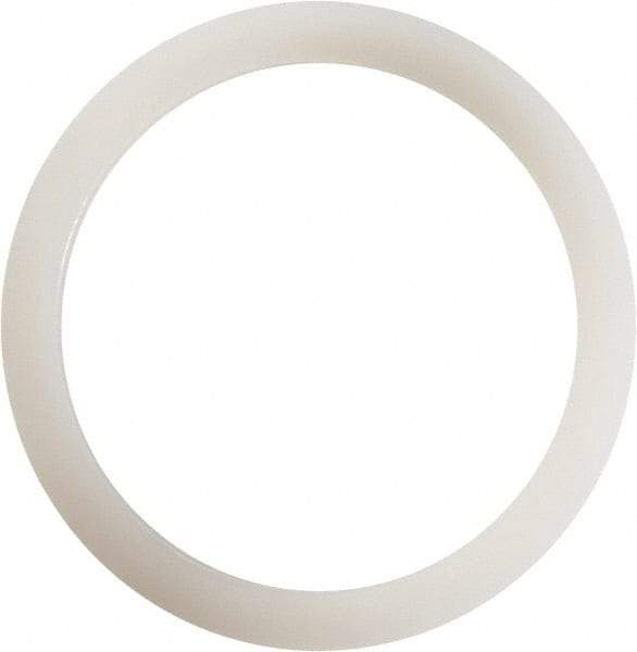 Made in USA - 1" Screw, Grade 6/6 Nylon Standard Flat Washer - 1" ID x 1-1/4" OD, 0.062" Thick, Plain Finish - Benchmark Tooling