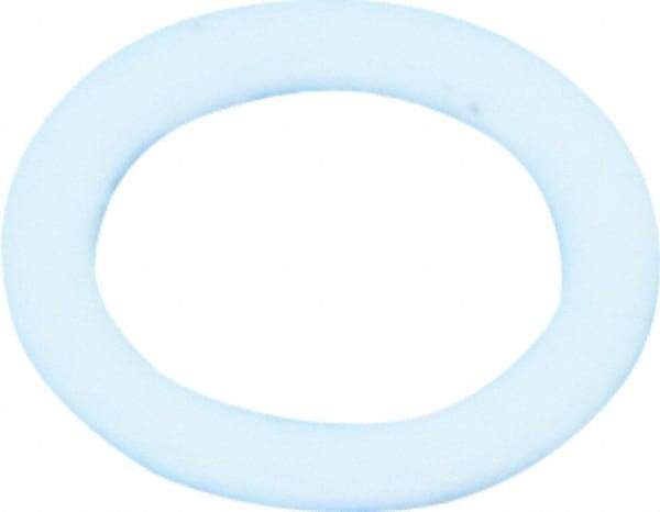 Made in USA - #8 Screw, PTFE Standard Flat Washer - 0.197" ID x 0.28" OD, 0.015" Thick, Plain Finish - Benchmark Tooling