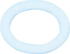 Made in USA - #8 Screw, PTFE Standard Flat Washer - 0.197" ID x 0.28" OD, 0.015" Thick, Plain Finish - Benchmark Tooling