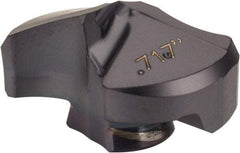 Iscar - Series IDI-SK, 18.21mm Diam Grade IC908 140° Replaceable Drill Tip - Carbide, TiAlN Finish, 18 Seat Size - Benchmark Tooling