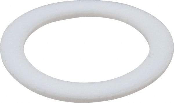 Made in USA - 1/2" Screw, PTFE Standard Flat Washer - 1/2" ID x 0.688" OD, 0.031" Thick, Plain Finish - Benchmark Tooling
