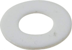 Made in USA - 1/2" Screw, PTFE Standard Flat Washer - 1/2" ID x 1.003" OD, 0.062" Thick, Plain Finish - Benchmark Tooling