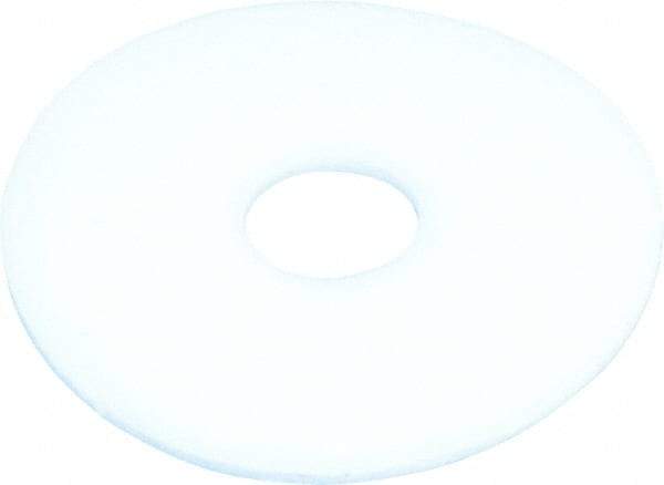 Made in USA - #8 Screw, PTFE Standard Flat Washer - 0.197" ID x 3/4" OD, 0.031" Thick, Plain Finish - Benchmark Tooling