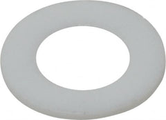 Made in USA - 1/4" Screw, PTFE Standard Flat Washer - 0.281" ID x 1/2" OD, 0.031" Thick, Plain Finish - Benchmark Tooling